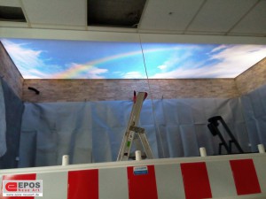 lichtspanndecken regenbogen spanndecken in Karlsruhe von EPOS Neue Art